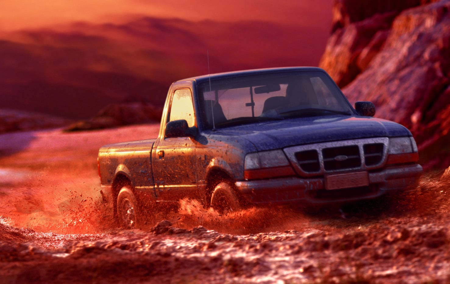 ford ranger xlt single cab