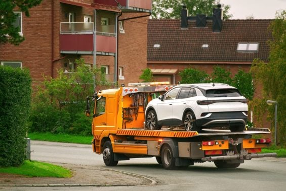 Nem todo guincho pode rebocar carro elétrico