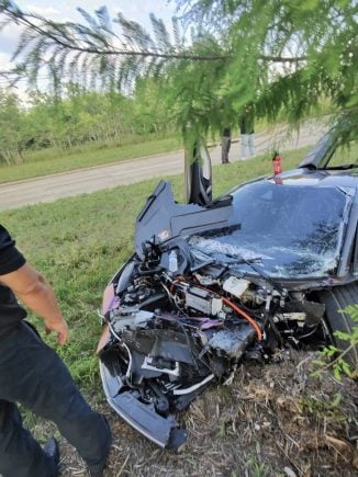 Duas Lamborghinis raras batem no Texas e prejuízo passa de 1 milhão de dólares (1)
