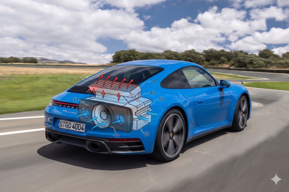 De volta ao passado: Porsche estuda voltar com o seu motor refrigerado a ar