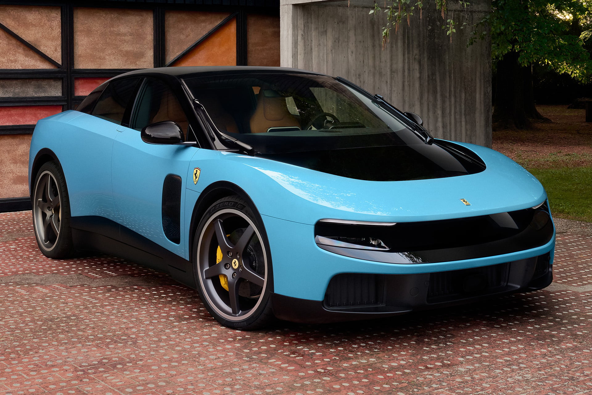 Ferrari Luce, the brand's first 100% electric car, is finally unveiled ...