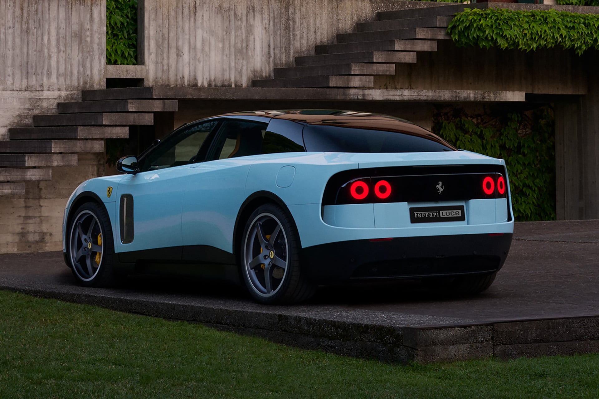 Ferrari Luce, the brand's first 100% electric car, is finally unveiled ...
