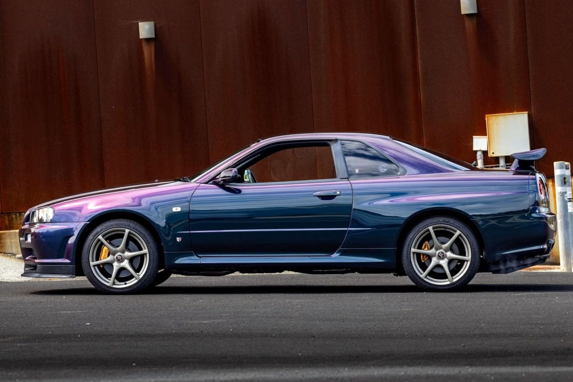 Nissan Skyline GT R R34 V Spec raro de 1999 2