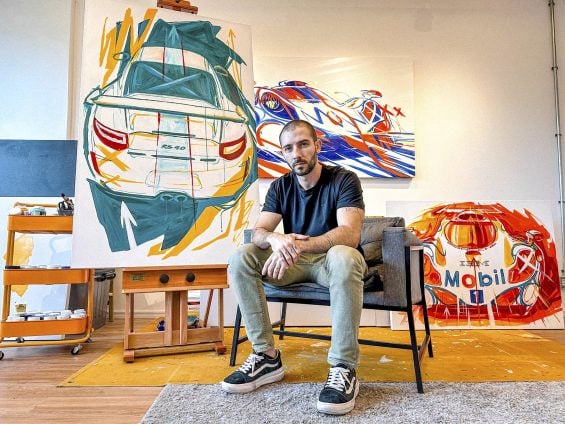 Brasileiro que transforma a Porsche em arte e não cobra barato