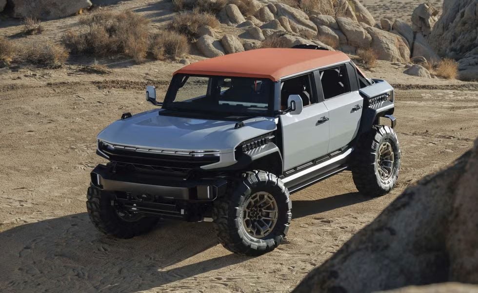 GMC revela conceitos elétricos menores do Hummer com foco em tecnologia off road 2