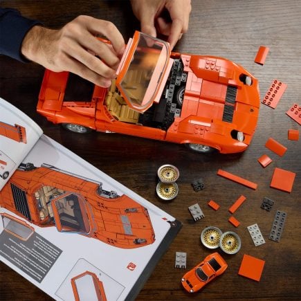 Mattel Brick Shop Hot Wheels Lamborghini Miura P400 SV (5)