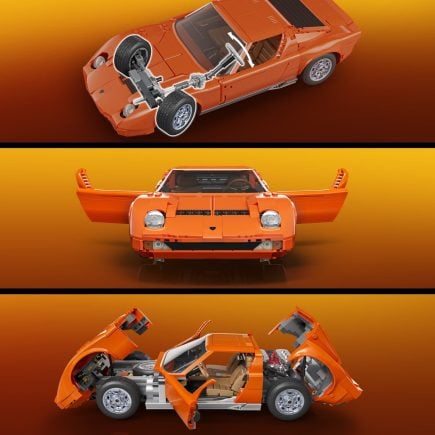 Mattel Brick Shop Hot Wheels Lamborghini Miura P400 SV (7)