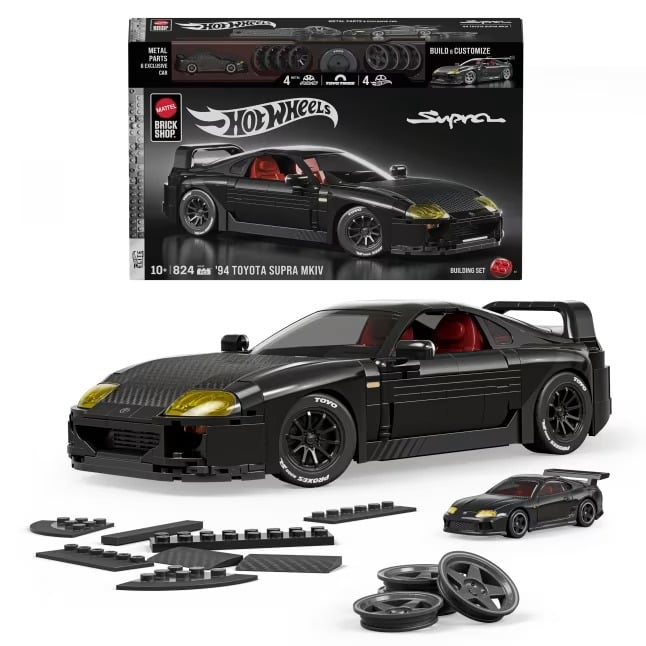 Mattel Brick Shop Hot Wheels ’94 Toyota Supra Mkiv