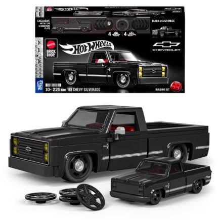Mattel Brick Shop Hot Wheels ’83 Chevy Silverado Building