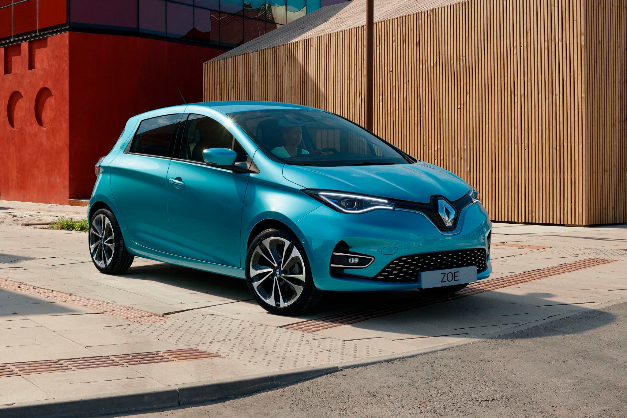 renault zoe zaul frente parado