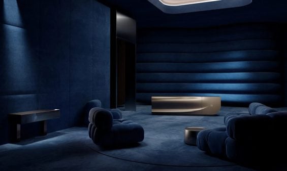 Bugatti lança TV dobrável de luxo que desaparece no móvel (2)
