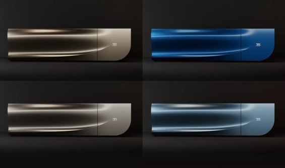 Bugatti lança TV dobrável de luxo que desaparece no móvel (3)