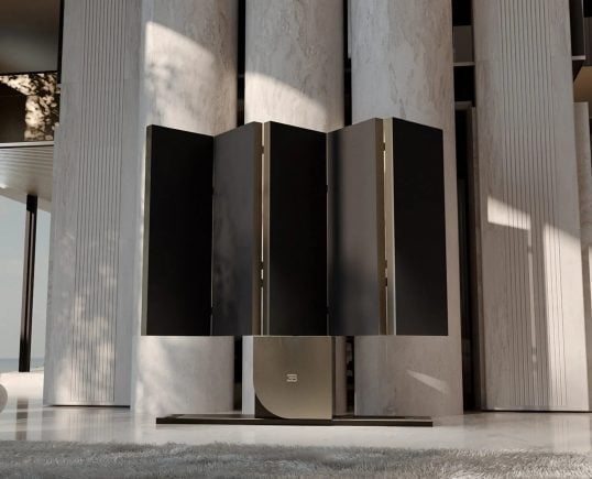 Bugatti lança TV dobrável de luxo que desaparece no móvel (9)