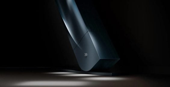 Bugatti lança TV dobrável de luxo que desaparece no móvel (10)