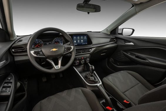 Chevrolet Onix Log 2027 interior painel