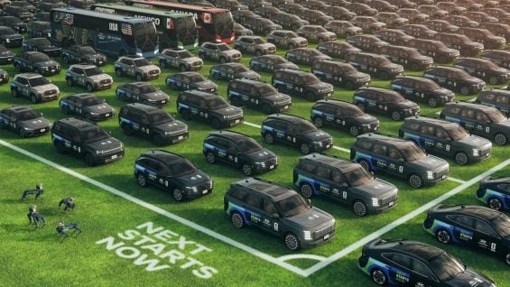 Hyundai escala cães robôs para segurança na Copa do Mundo (1)