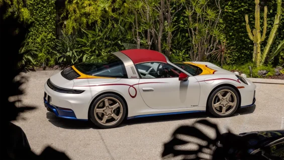 911 Targa 4 GTS que faz referência à Jessie 4