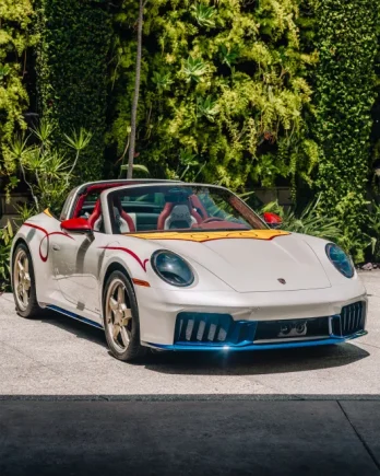 911 Targa 4 GTS que faz referência à Jessie