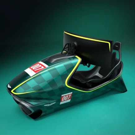 Simulador Aston Martin Hypercar Le Mans 8