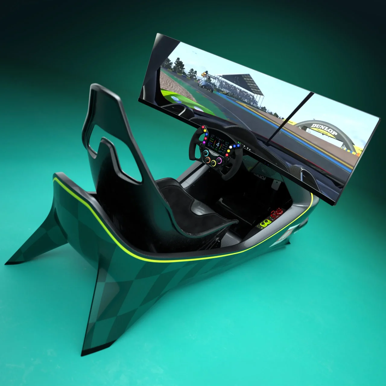 Simulador Aston Martin Hypercar Le Mans 6