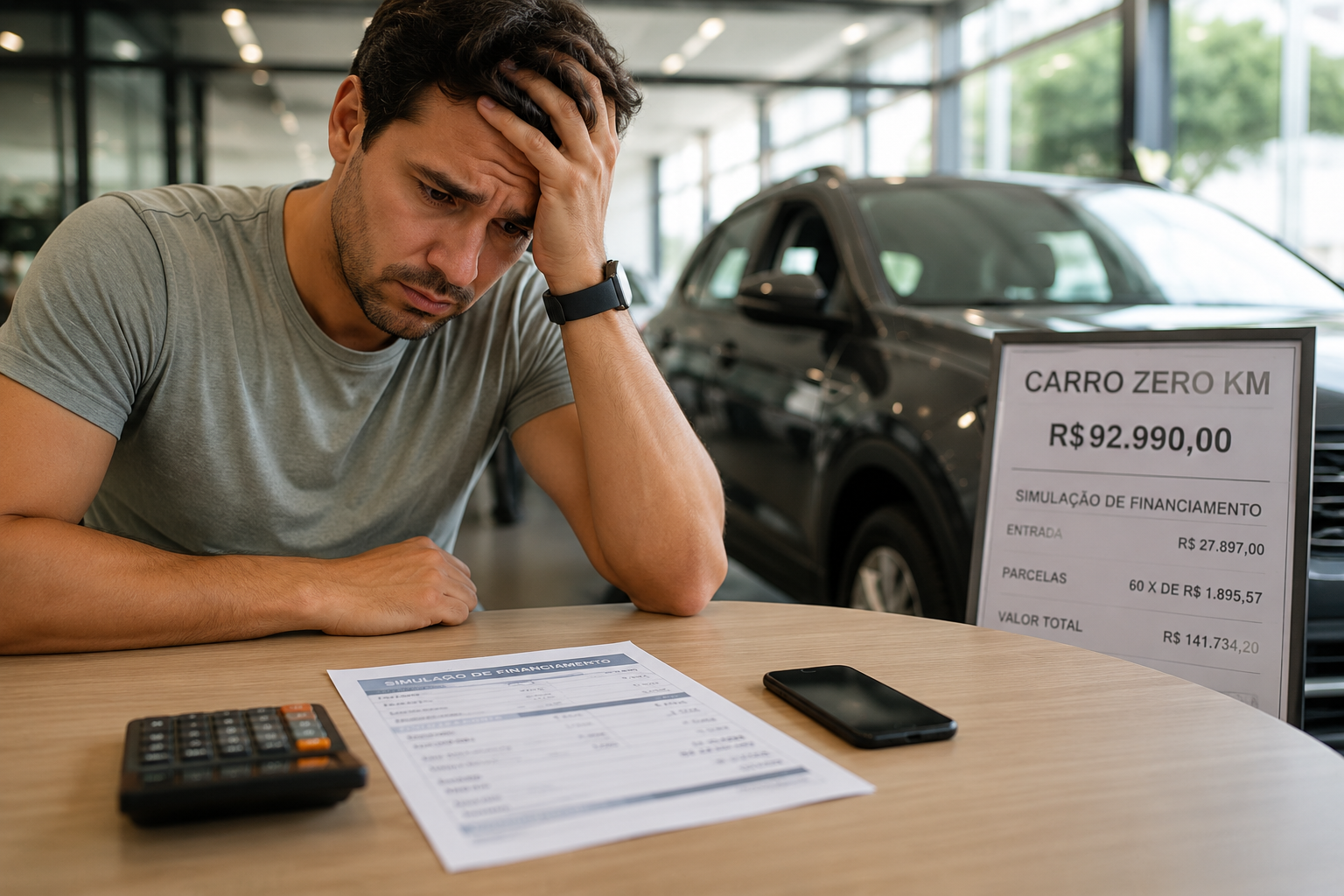 Preço alto e IPVA dificultam para a compra do carro zero no Brasil