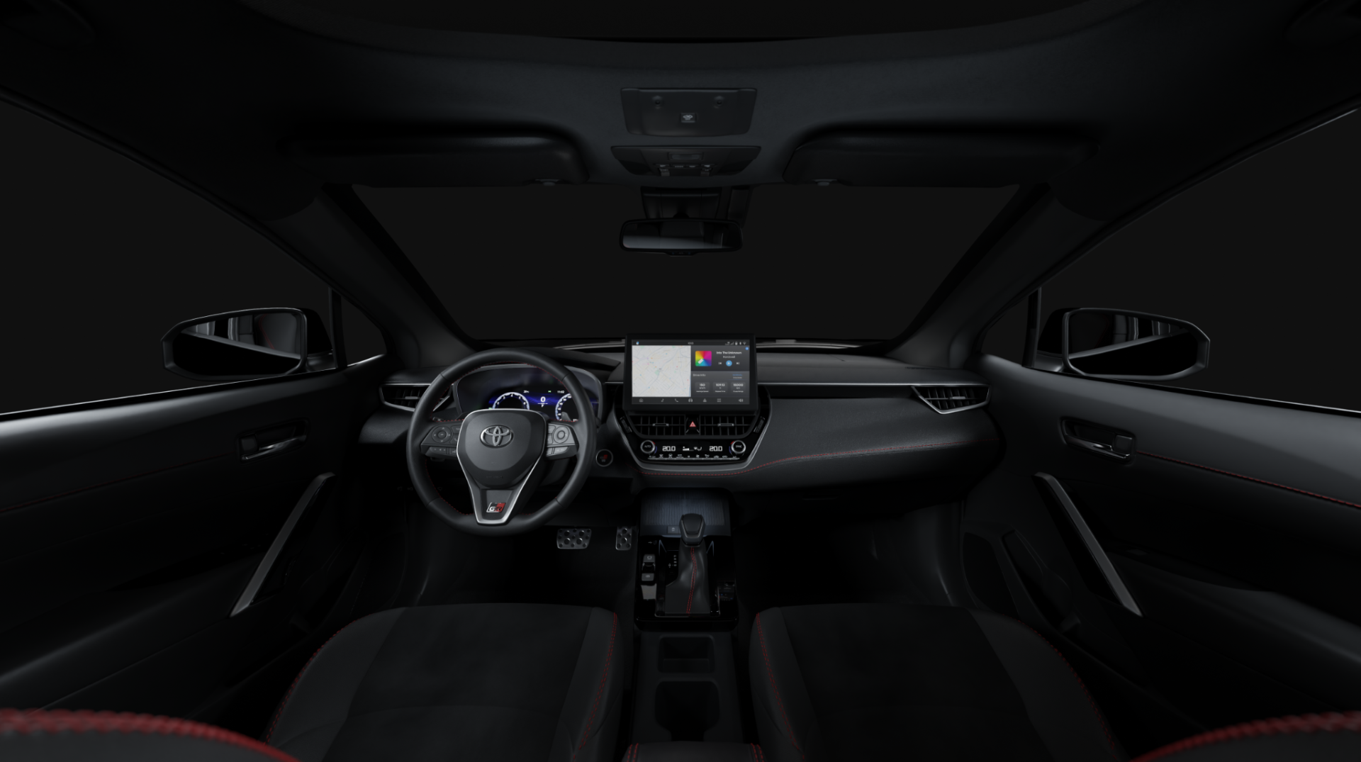 Toyota Corolla Cross GR Sport 2027 interior painel
