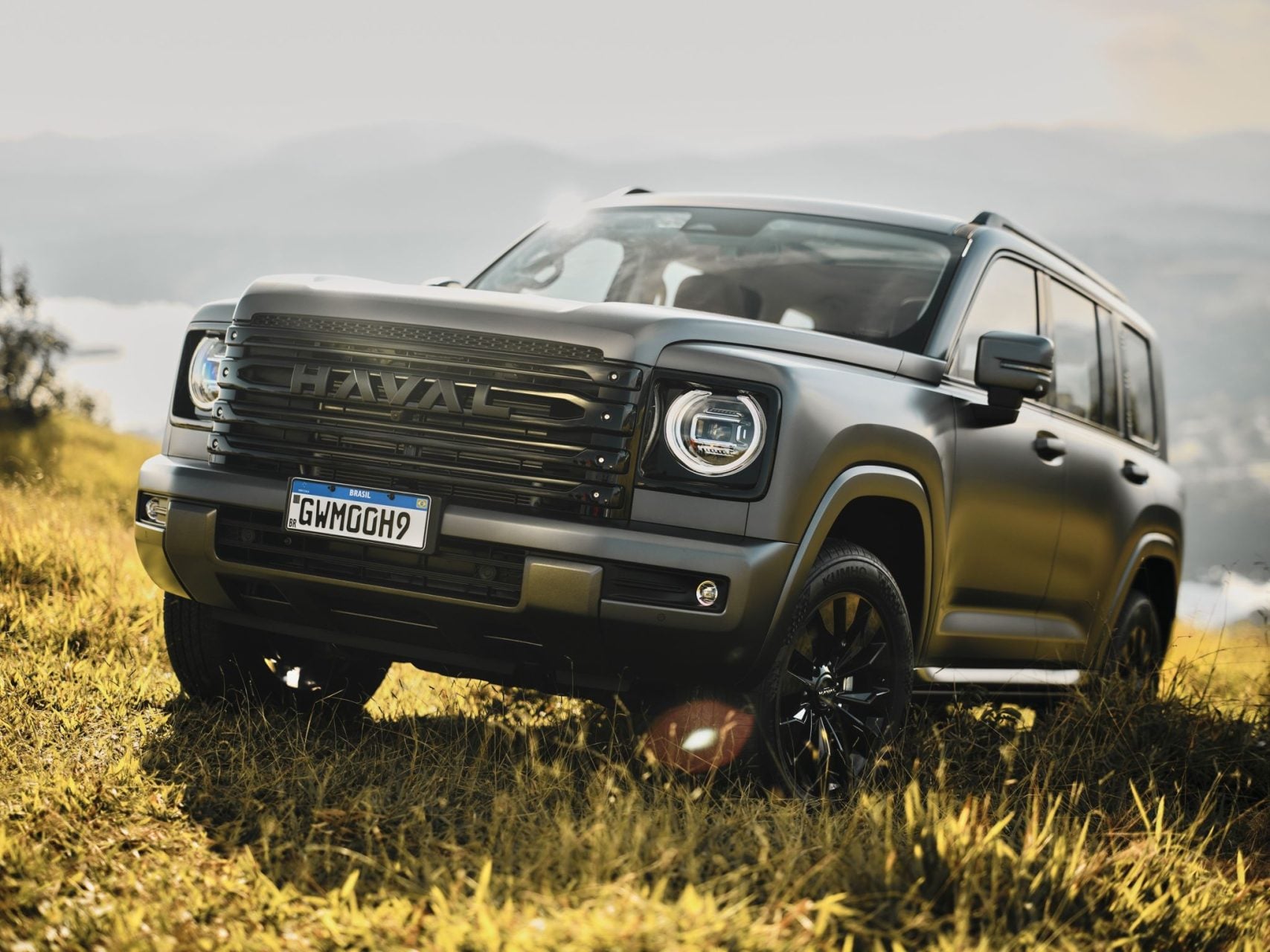 Haval H9 Selection parado na grama