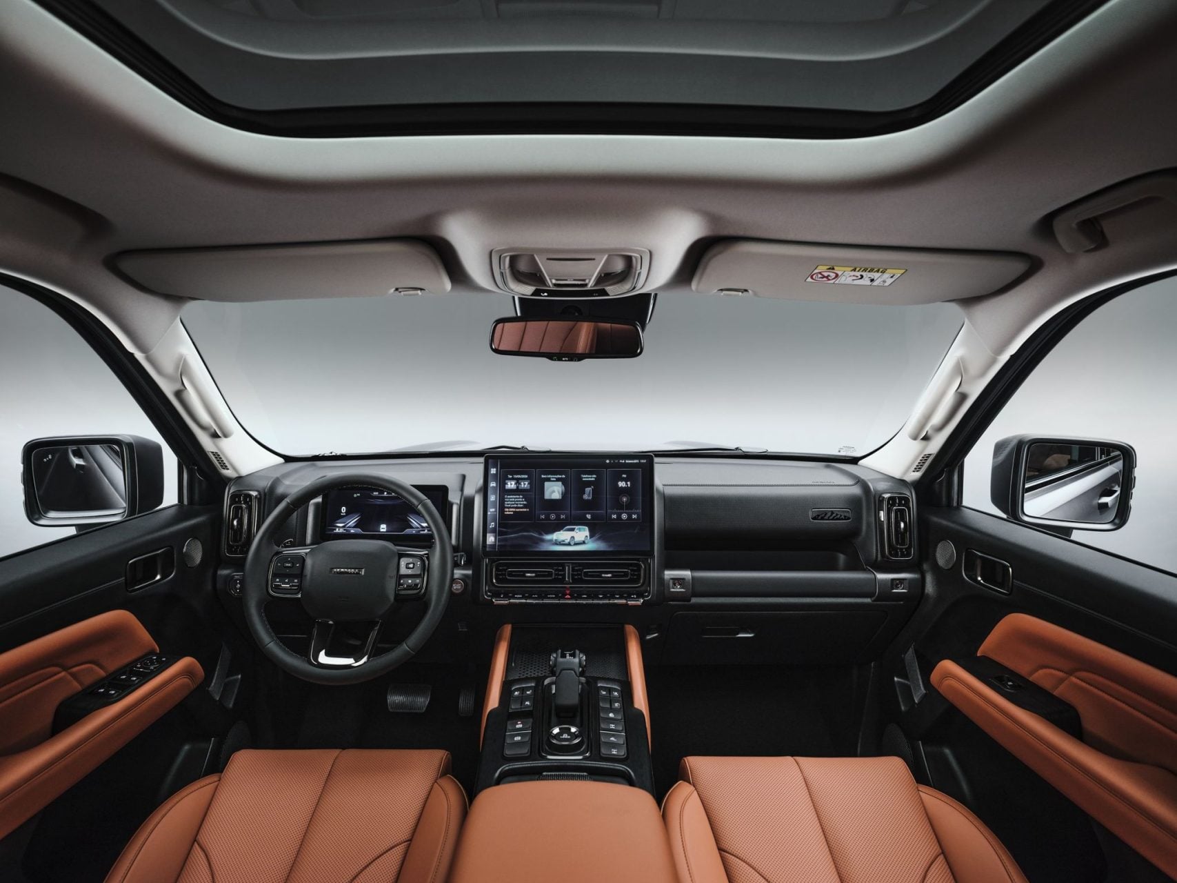 Painel do GWM Haval H9 Selection
