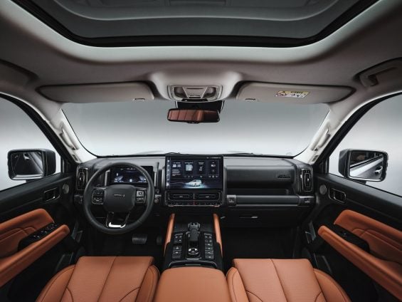 Painel do GWM Haval H9 Selection