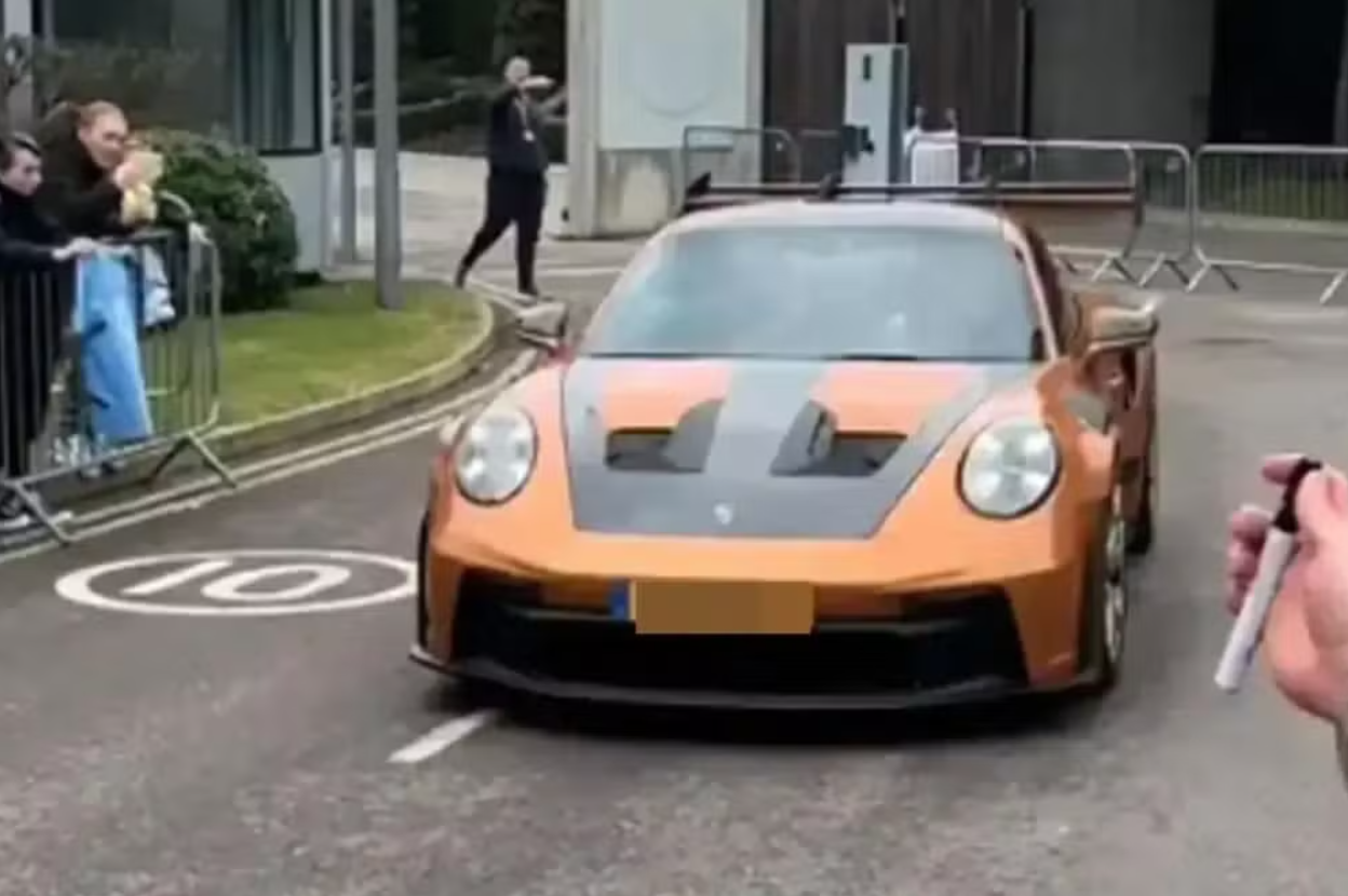 porsche gt3 do jogador haaland