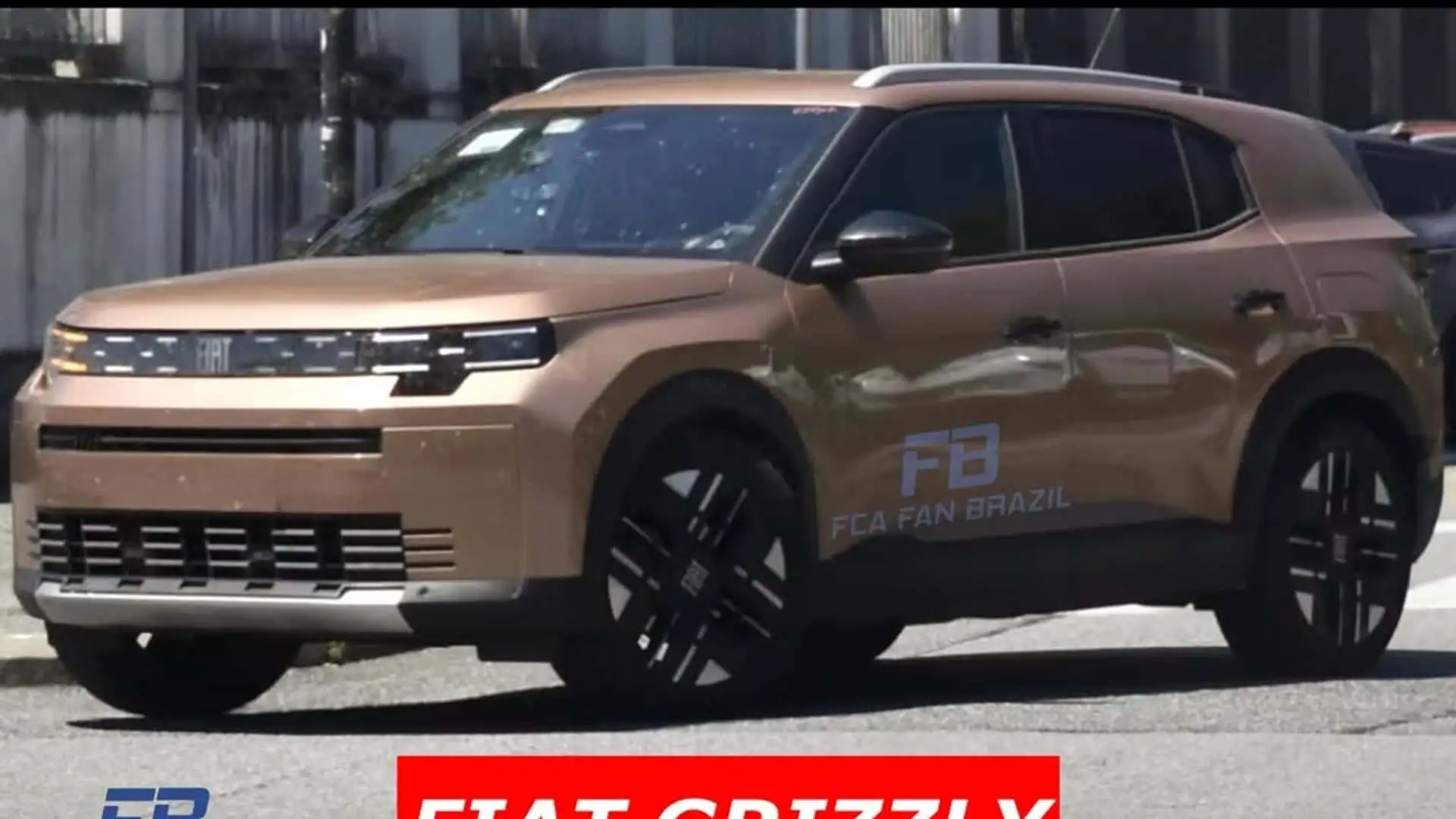 Novo SUV de 7 lugares da Fiat aparece sem camuflagem e antecipa expansão da linha Grizzly 4