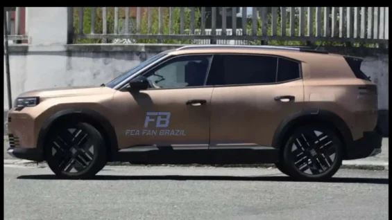 Novo SUV de 7 lugares da Fiat aparece sem camuflagem e antecipa expansão da linha Grizzly 3