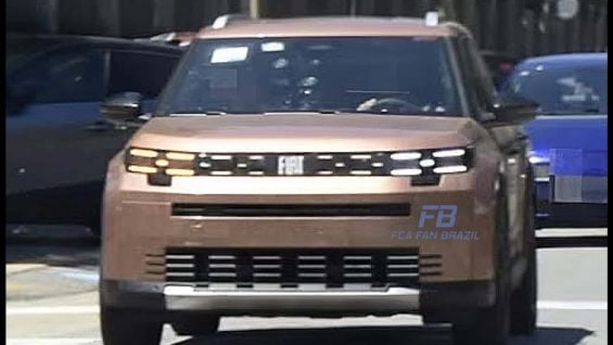 Novo SUV de 7 lugares da Fiat aparece sem camuflagem e antecipa expansão da linha Grizzly 2