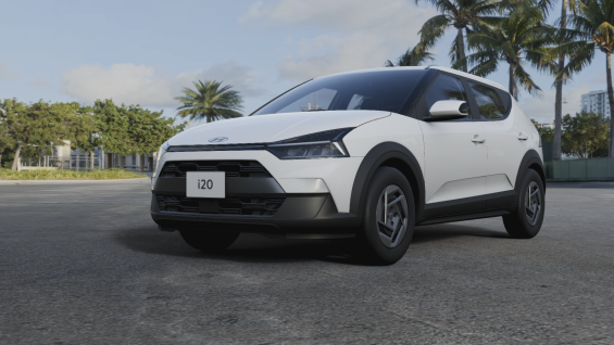 Hyundai i20 Comfort 1 0 branco atlas frente