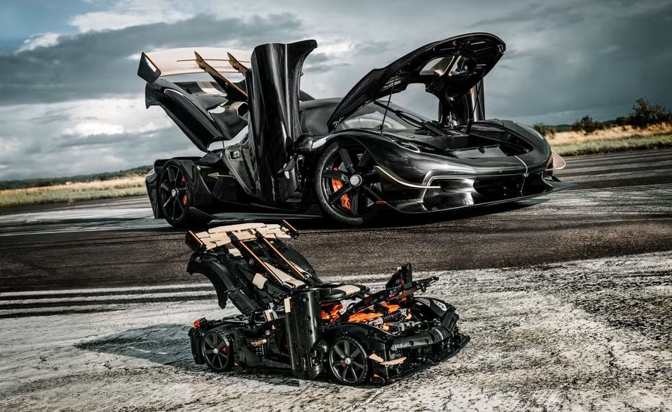 Lego revela Koenigsegg Sadair's Spear seu maior supercarro Technic já produzido