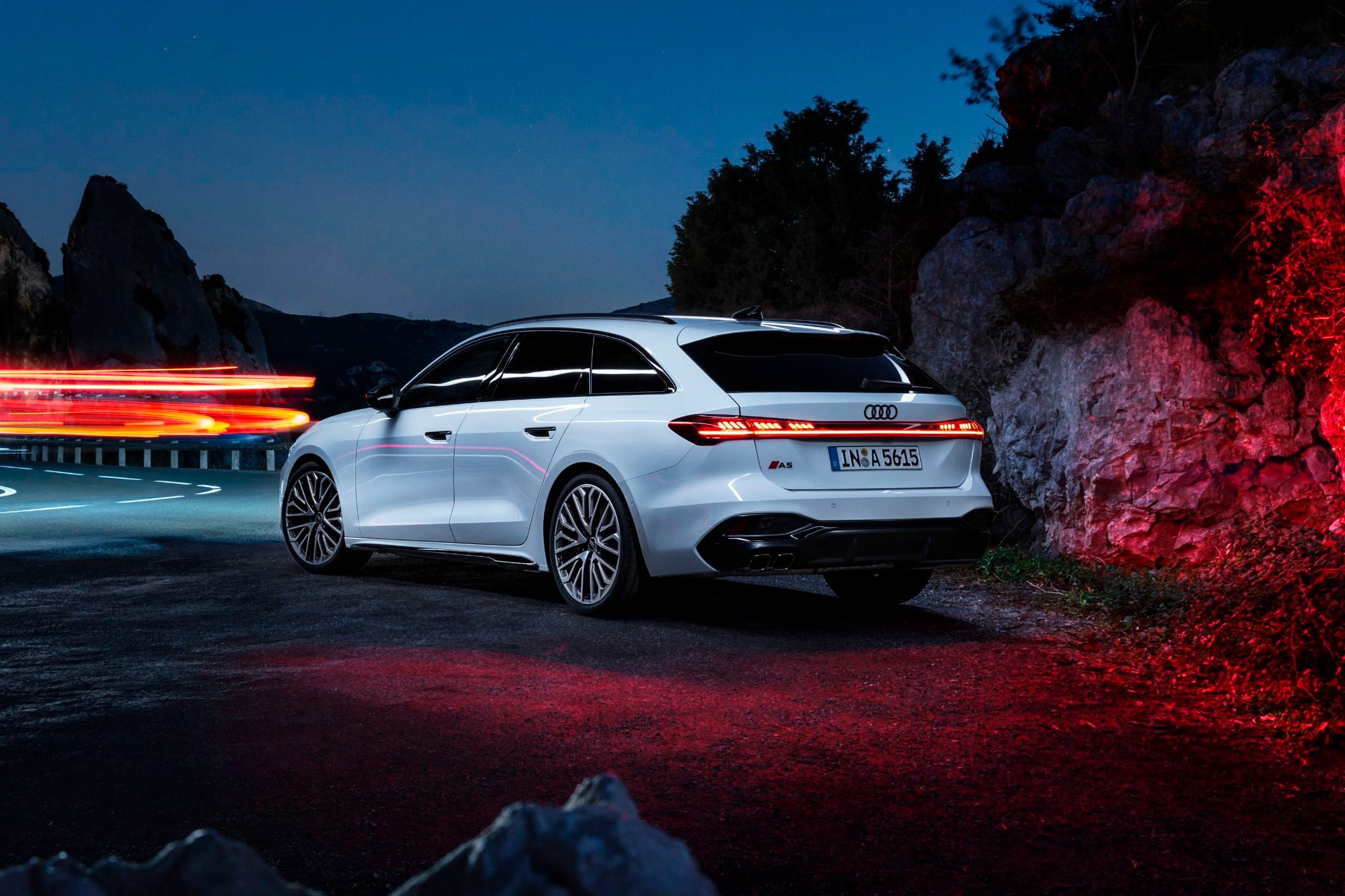audi a5 avant tfsi quattro s line black pack branco traseira