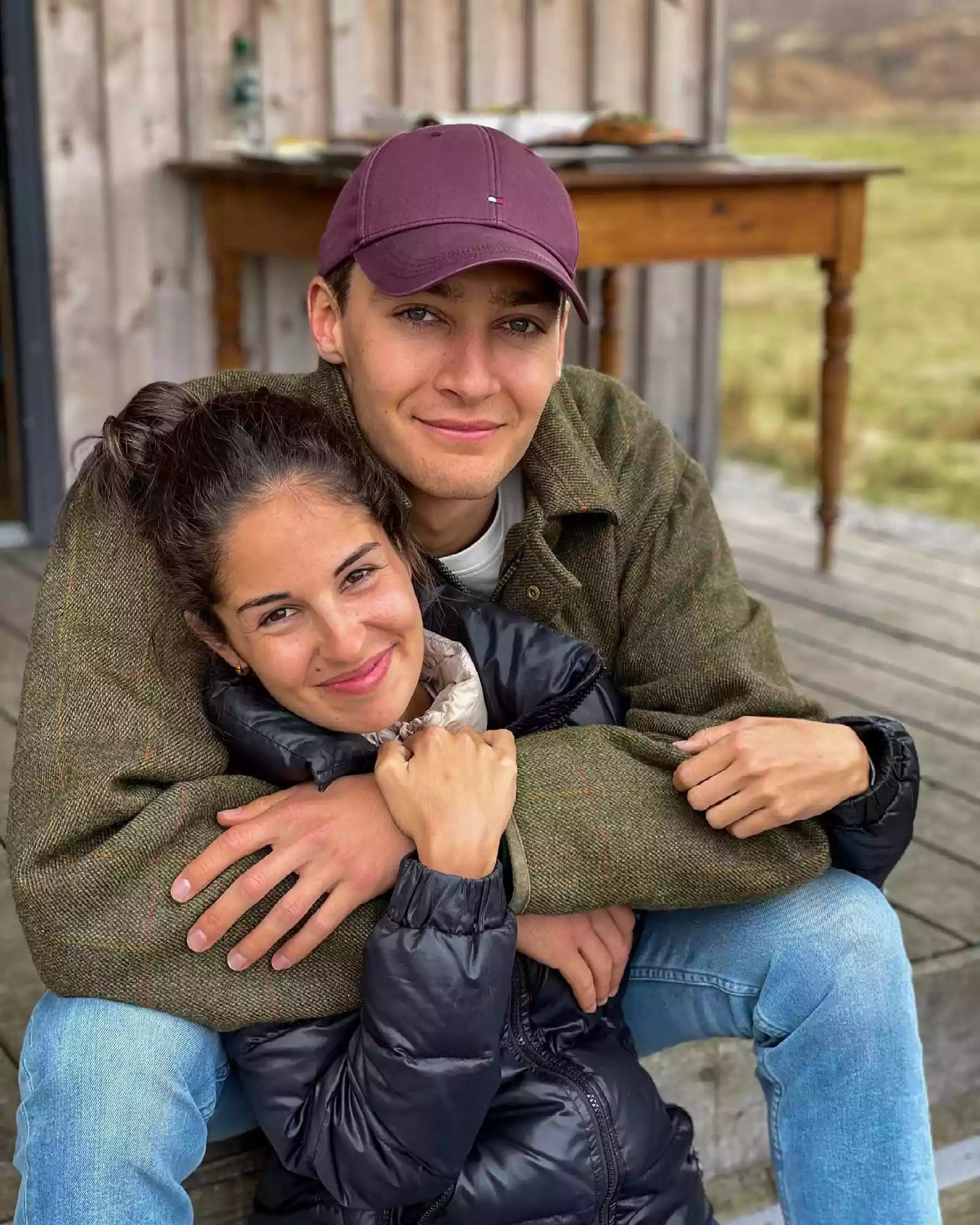 george russell carmen montero mundt wags f1