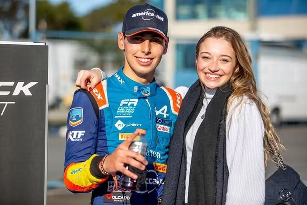 gabriel bortoleto e isabella bernardini wags f1 INSTAGRAM