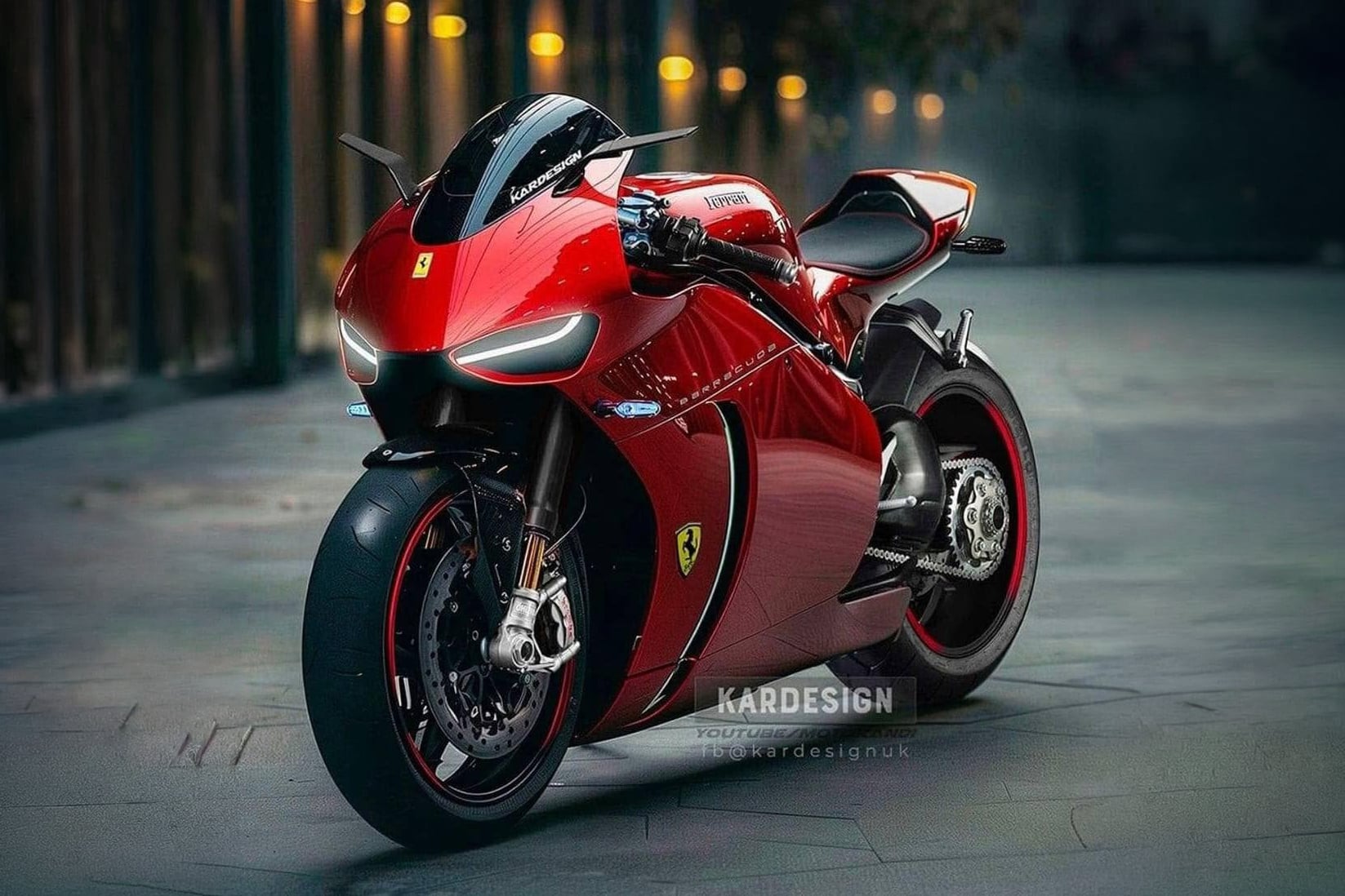Moto da Ferrari ficou tão boa que advogados da marca tentaram censurar a ideia na internet