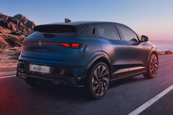 New Renault Megane E Tech electric cópia 2