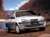 ford courier flex GL prata frente parada