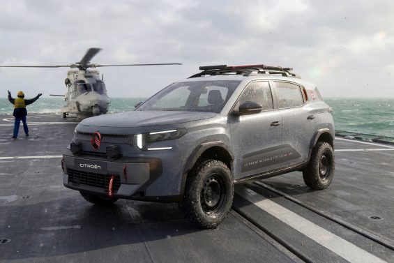Este Citroën C3 Aircross militar não vai à guerra, mas chama atenção