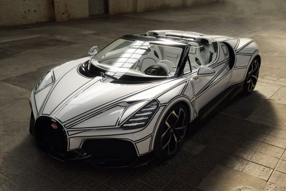 Bugatti reveste W16 Mistral com porcelana alemã em edição única feita à mão