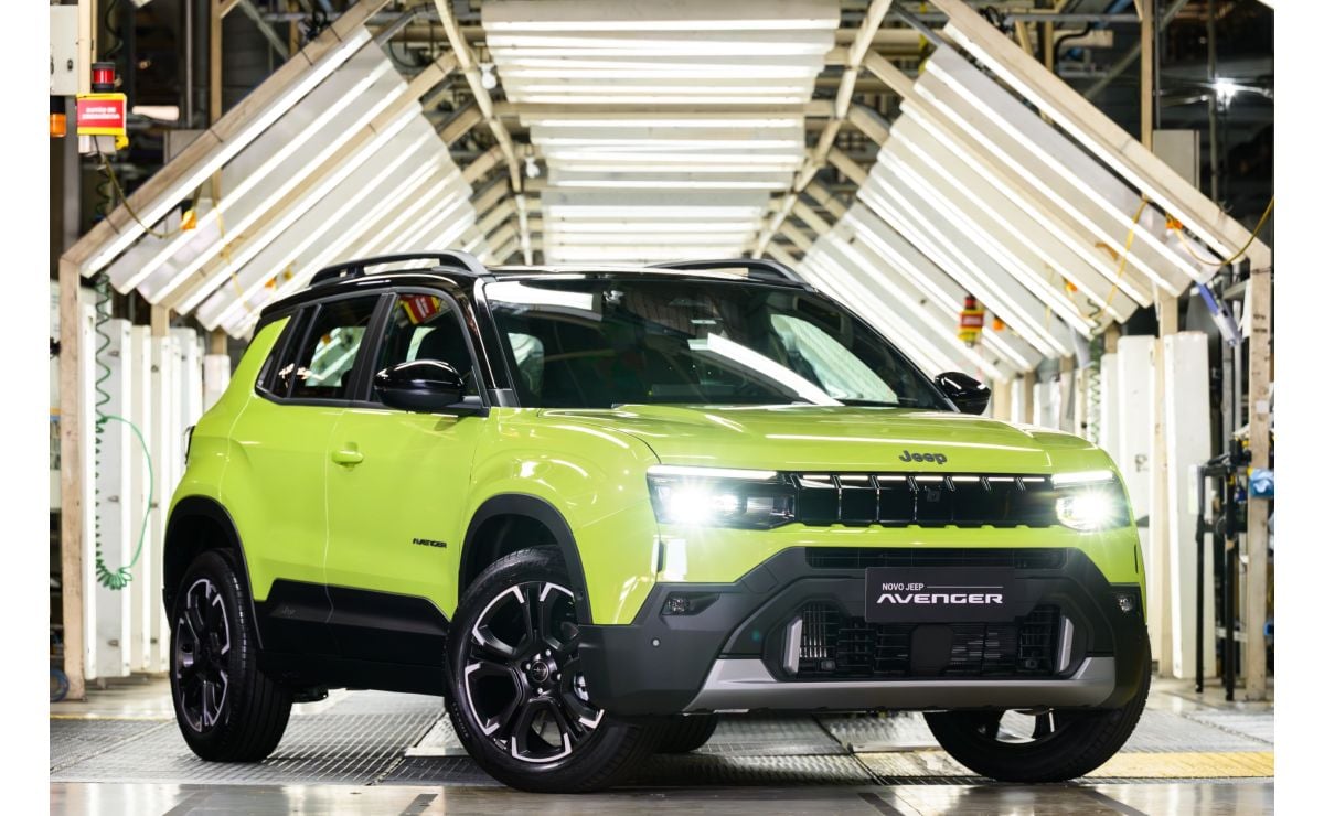 Stellantis abre 800 vagas de emprego para fabricação do Jeep Avenger no Rio de Janeiro