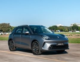 gwm ora 5 cinza zenith frente em movimento 3