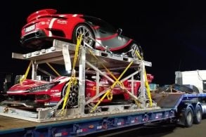 Chegada dos carros da WEC a Viracopos 1