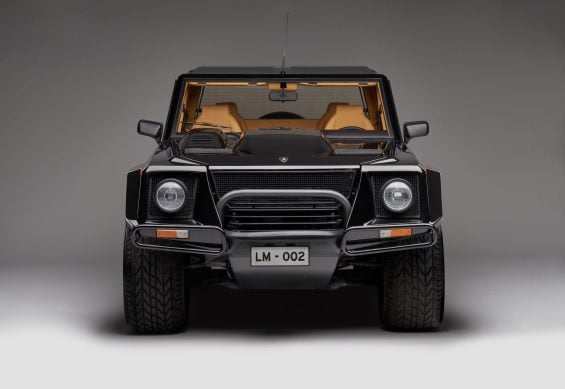 LAMBORGHINI LM002 1986 FRENTE PRETO
