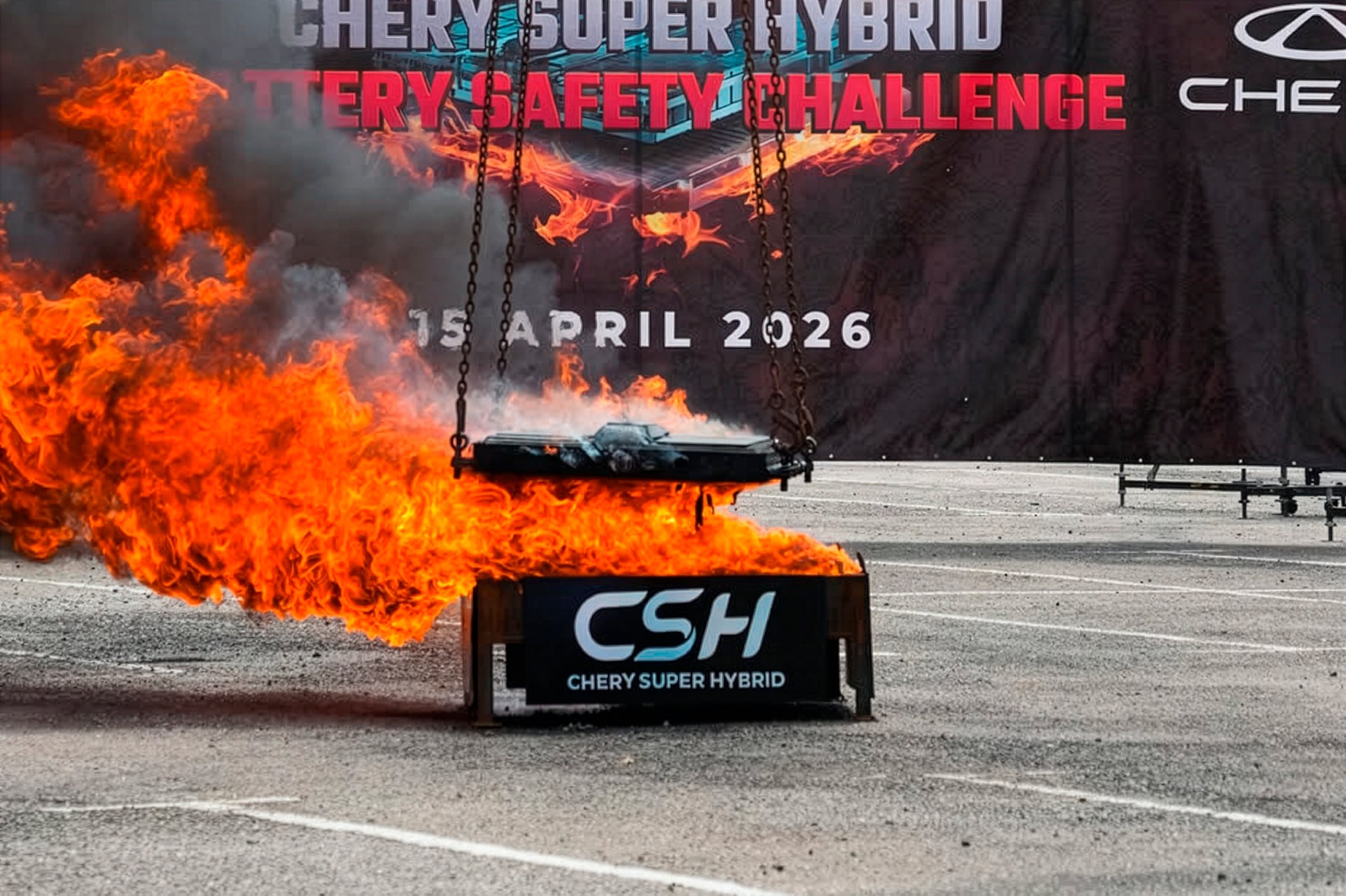 Chery aposta em garantia que substitui o carro elétrico se a bateria pegar fogo