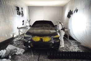 BMW X6 pintado com tinta Vantablack Foto BMW Divulgação 1