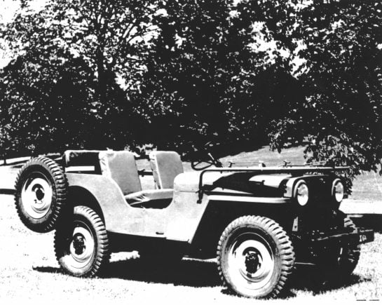 1945 jeep willys cj 2a